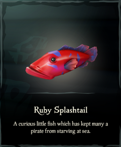 Sea of thieves ruby splash tail hall pack как получить