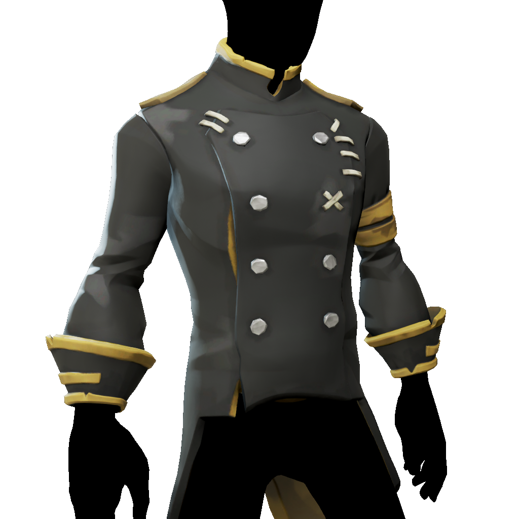 Blackcoat Executive Admiral Jacket | The Sea of Thieves Wiki