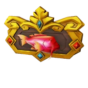 Cherished Coral Wildsplash Plaque