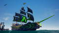 The Hull Livery on a Galleon.
