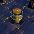 The Royal Sovereign Capstan on a Galleon.