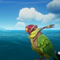 The Macaw with the Macaw Outfit of Plenty equipped.