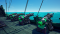The Cannons on a Galleon.