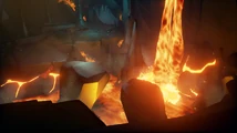 The only major challenge in this part of the Tale is crossing the lava rake room.