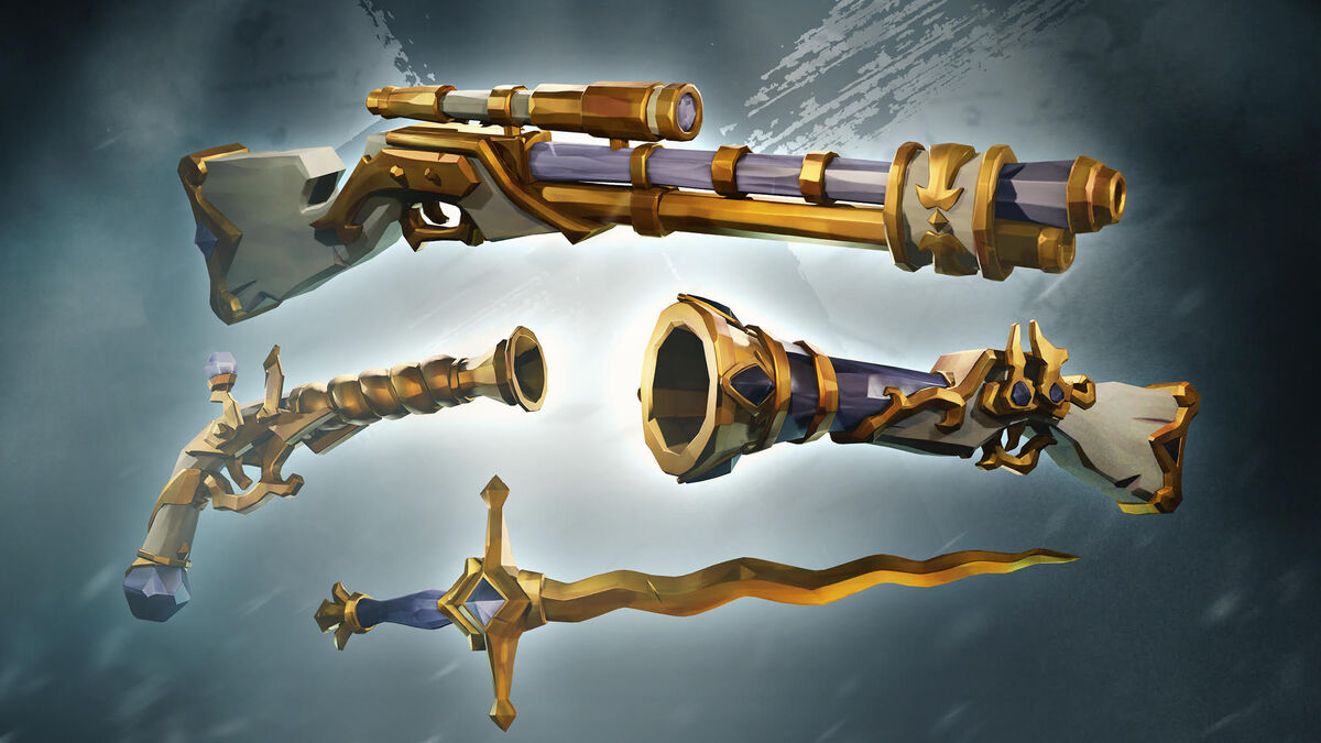 Bleakheart Banshee Weapon Bundle The Sea of Thieves Wiki