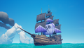 The Sails on a Galleon.