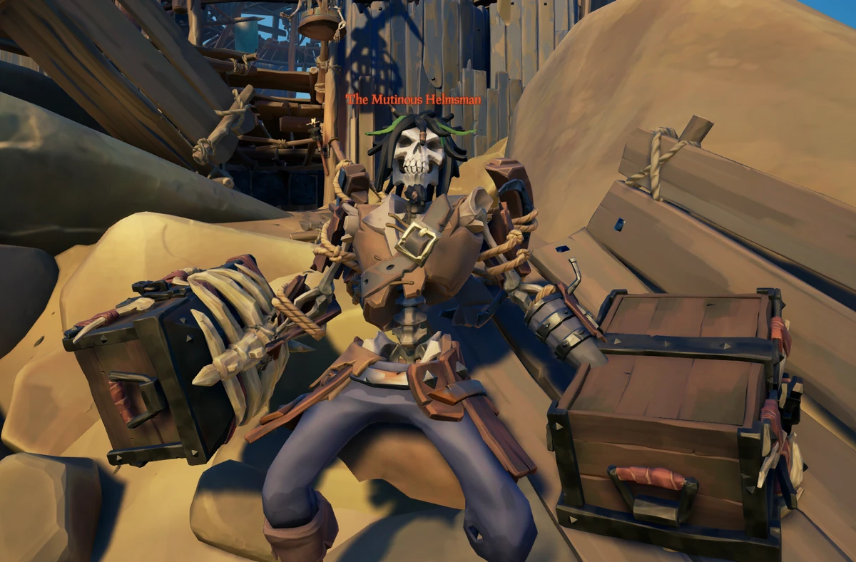 The Mutinous Helmsman | The Sea of Thieves Wiki
