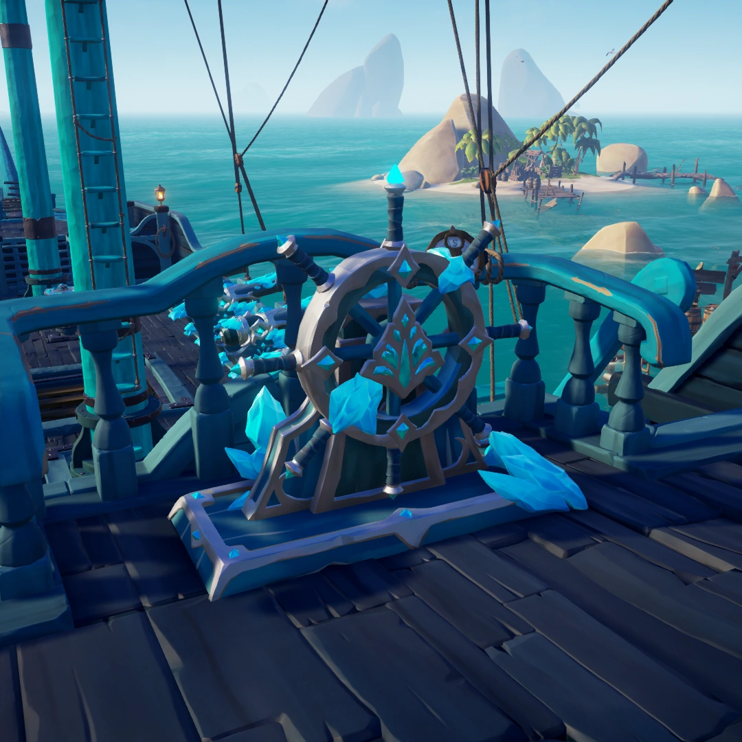 Frozen Horizon Wheel The Sea of Thieves Wiki