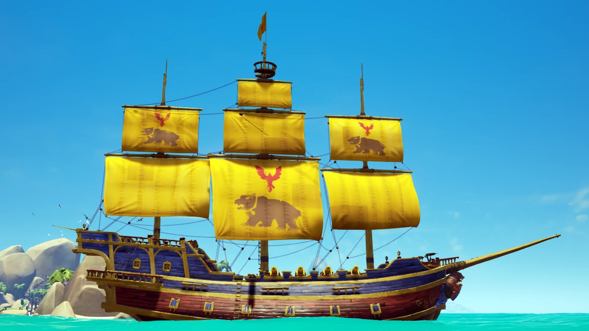 Bear & Bird Sails The Sea of Thieves Wiki