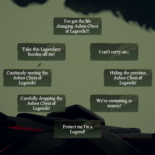 Ashen Chest of Legends Wheel