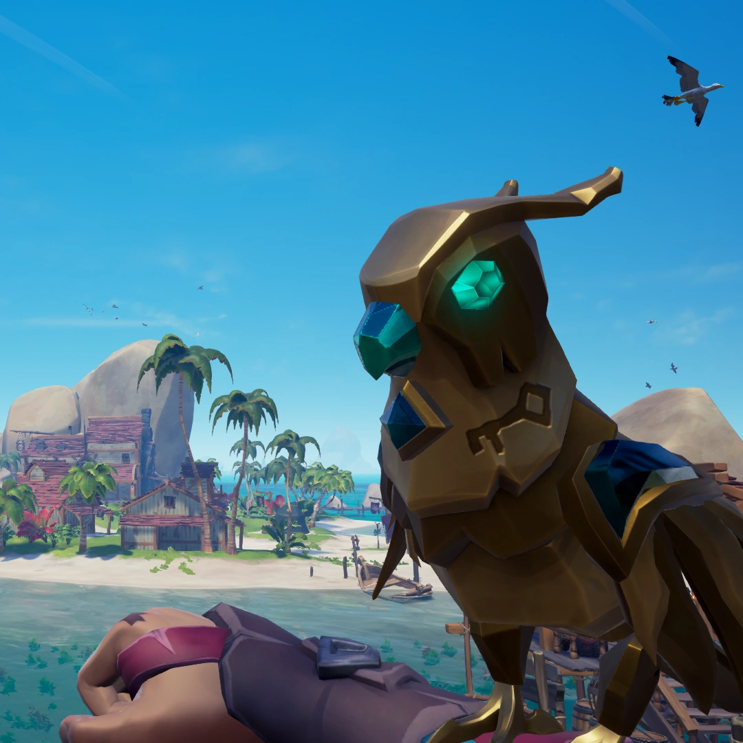 Gold Curse Parakeet The Sea of Thieves Wiki