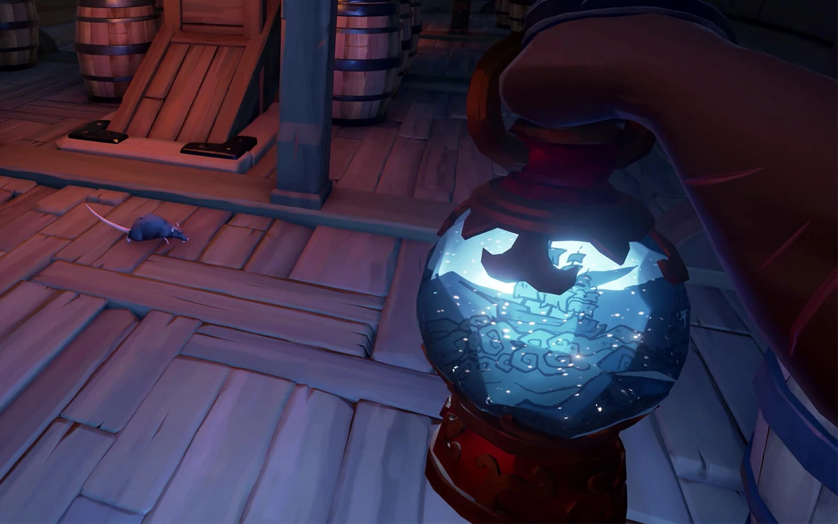 Snowbound Ship Lantern The Sea of Thieves Wiki