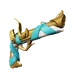 Gilded Phoenix Pistol