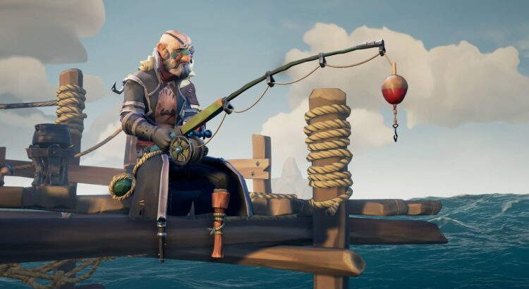 sea of thieves fishing