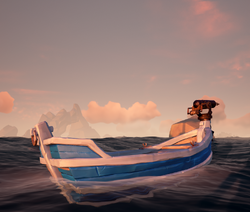 The Azure Scout | The Sea of Thieves Wiki