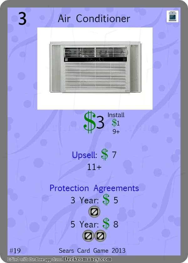 Air Conditioner Sears Cards Wiki Fandom