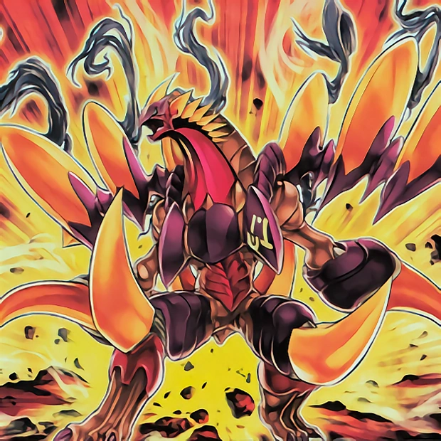 Numbers -61: Melting Point Flame King Volcasaurus | Seaside YuGiOh Wiki ...