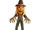 Towering Pumpkin Head Scarecrow