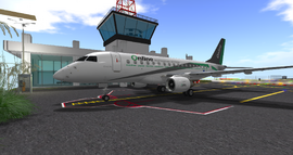 Online airliner at Meriman's Airport (04-15)