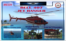 Official promotional poster for the S&W Bell 407.