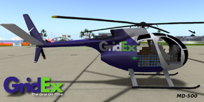 MD-500 v3 with Grid Ex custom livery.