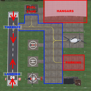 Detailed overview of Zimmer Airfield (Oct 2013).