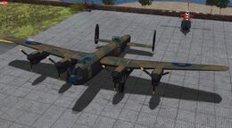 THI Lancaster parked at SLWB