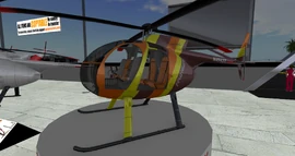 Hughes 500 'Magnum' variant.