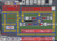 Detailed overview of New Horizons Airport (October 2013).