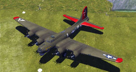 ZSK & A-T B-17 Parked at Archerfield Aerodrome (SLAL).