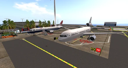 757 and DC-10.png (1.76 MB) Boeing 757 and my Kousara's Charters DC-10-30 by EG Aircraft. at Flying Burrito Brothers Airport