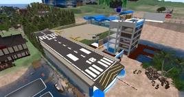 Bluebay Airport, looking NW (09-15)