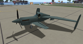 PF-01C multi-role combat variant at Hollywood Airport.