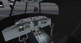 Cockpit/flight-deck.