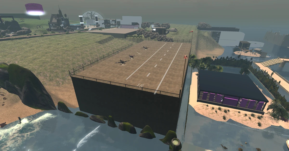 Flying Tigers Headquarter Airstrip Second Life Aviation Wiki Fandom