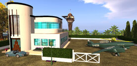 Airpark 30's Art Deco residential home