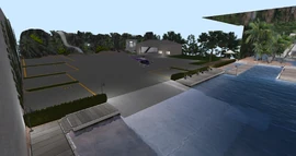 Bluemlisalp Airfield, lower-level looking north-east (January 2015).
