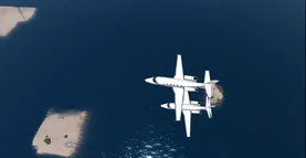 Citation 560 XL from dsa in formation flight