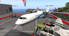 ATX 72 prototype on display at Tag City Airport's 2015 Air Show.