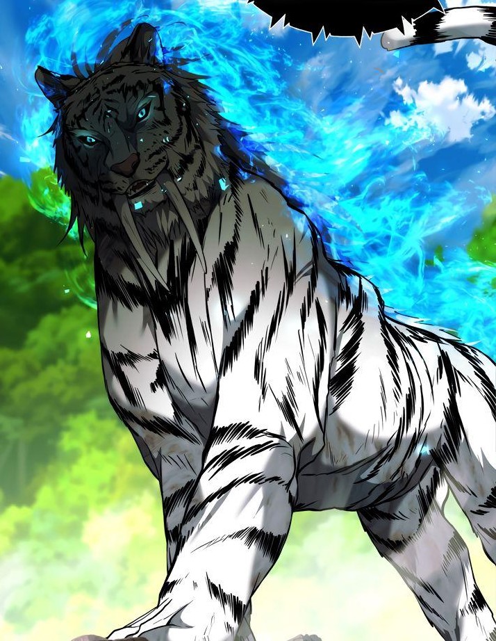 Anime White Tiger Wallpapers  Wallpaper Cave