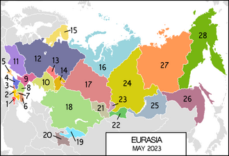Russia And The Republics Map Book 2022
