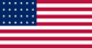 US flag 24 stars