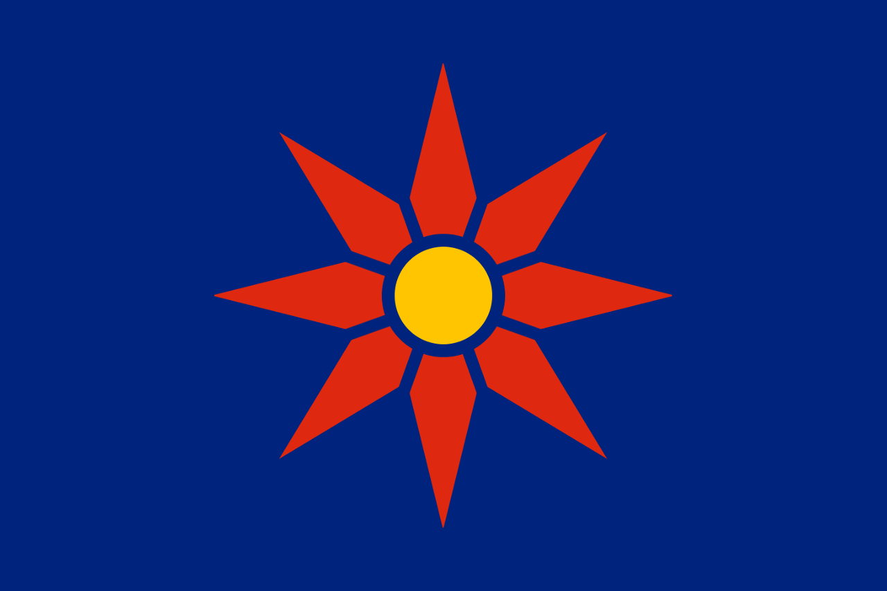 east asia flag