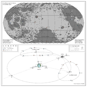 Pre-World War III Map of the Earth-Luna System