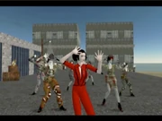 Ulrika in her Thriller video