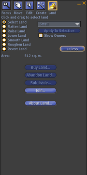 Land-editor original