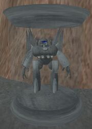 Kage Seraph's chibi mech avatar