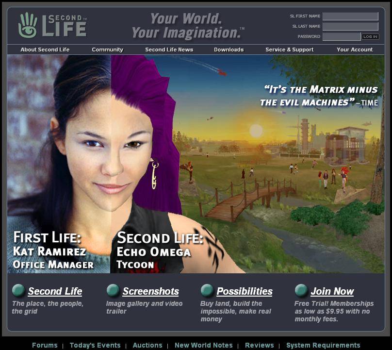 Second Life - Wikipedia