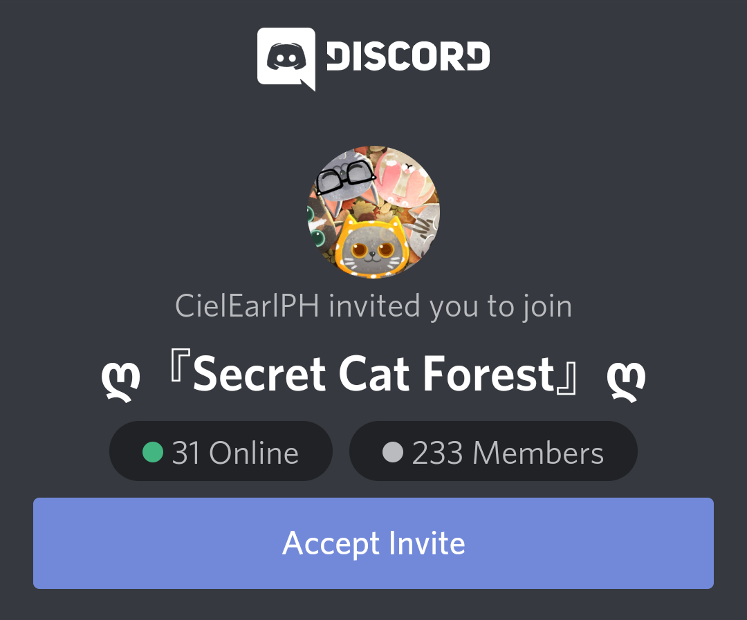 Discord Server Secret Cat Forest Wiki Fandom