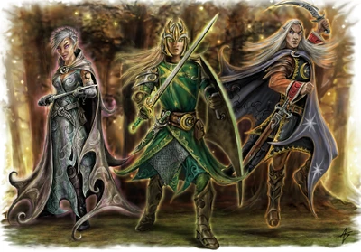 The Elves embody elements of the seasonal cycle.